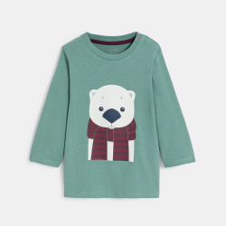 تيشيرت بأكمام طويلة برسمة...